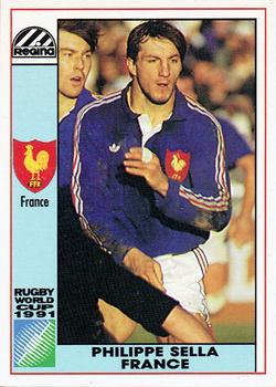1991 Regina Rugby World Cup #92 Phillippe Sella Front
